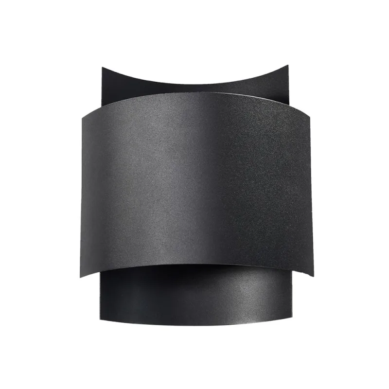 Aplique de pared impact negro g9