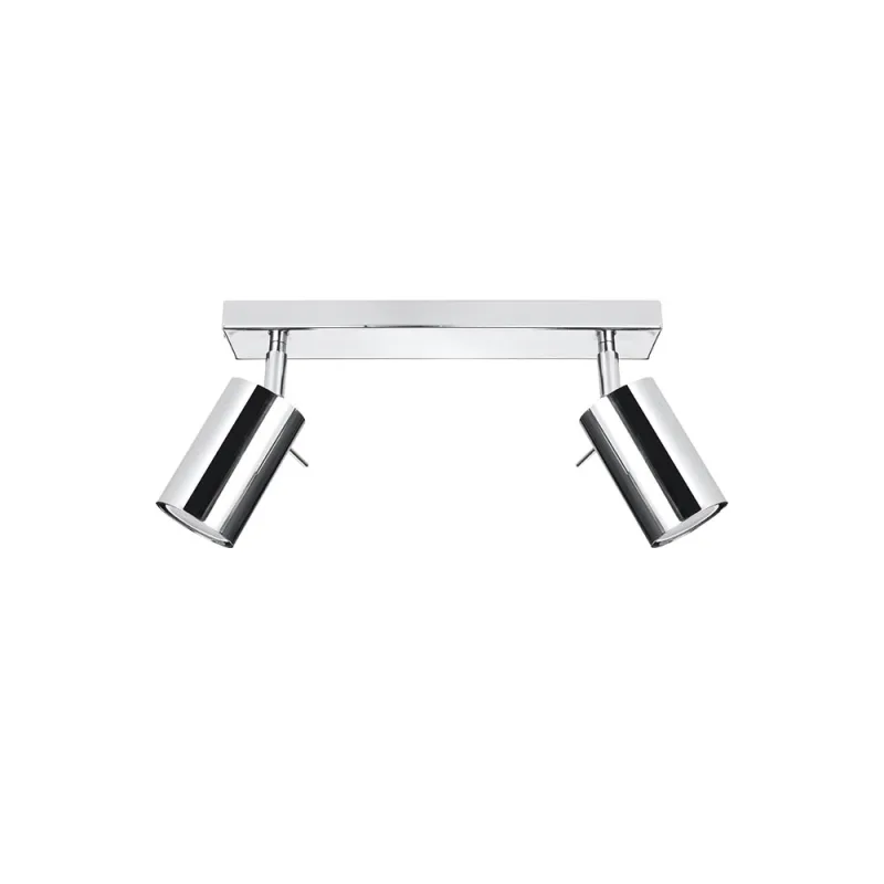 Aplique de techo ring 2 cromo gu10