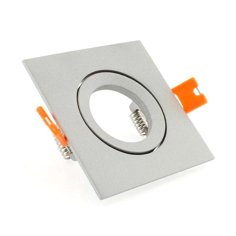 Spot moffi-n cuadrado 1 aro silver