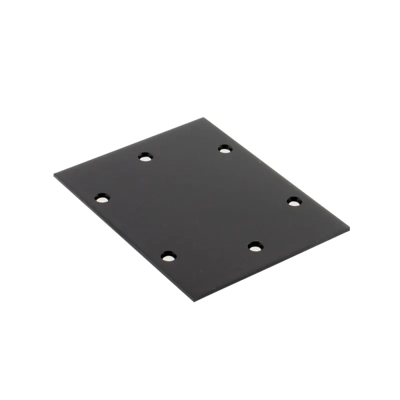 Unión en i negra para luminaria lineal mod