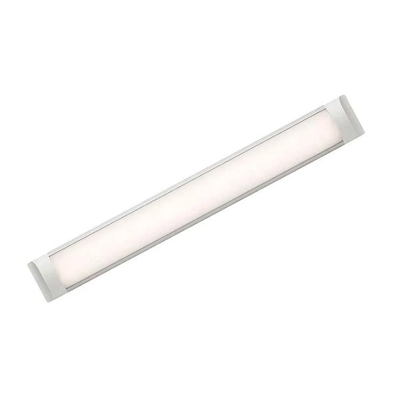 Luminaria led de superficie snoke 36w 120cm blanco frío