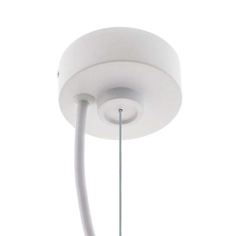 Kit suspensión redondo blanco ø75mm