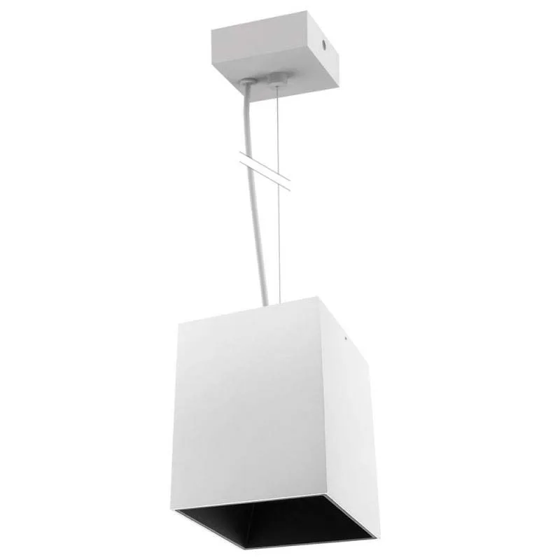 Lámpara de techo blanca prolux suspend housing square 110