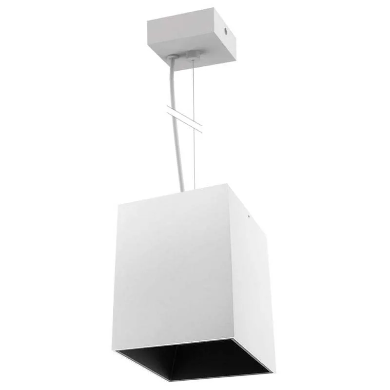 Prolux suspend housing square 135 lámpara de techo blanca