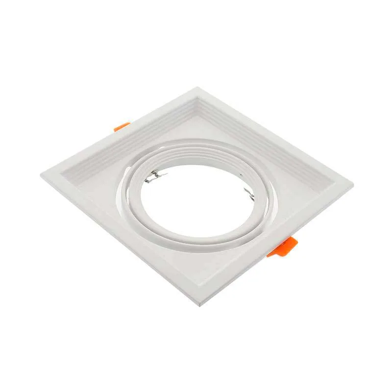 Marco kardan slim housing 1 foco blanco