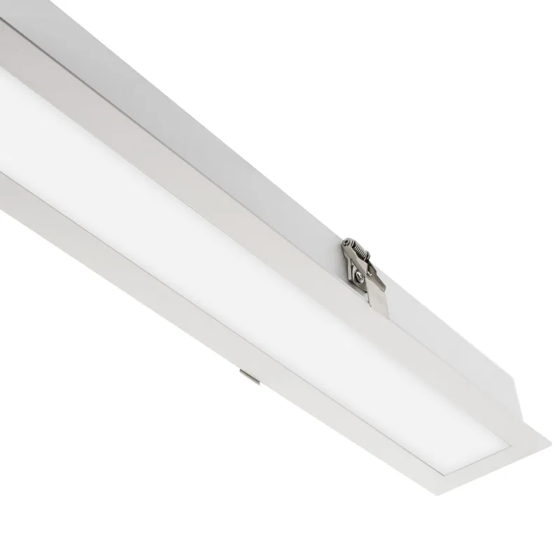 Downlight led mod 24w 120cm blanco blanco cálido