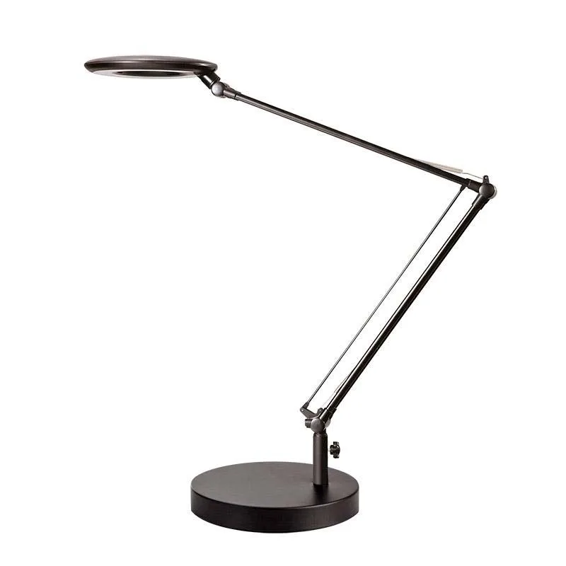 Flexo led bresslo lupa articulado negro blanco neutro