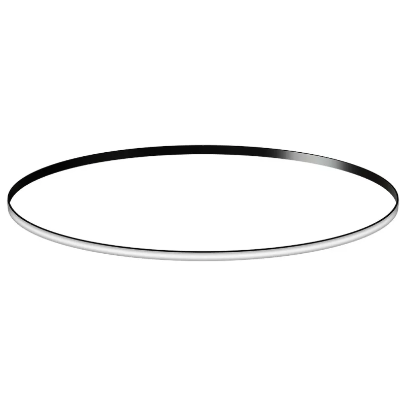 Kit - perfil aluminio circular cycle out ø1400mm negro