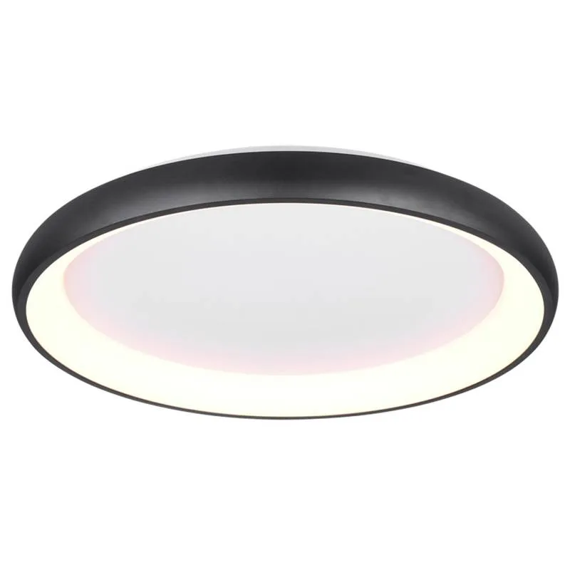 Luminaria superficie cycle 100w 1010mm cct negro 3000-4000-6000k