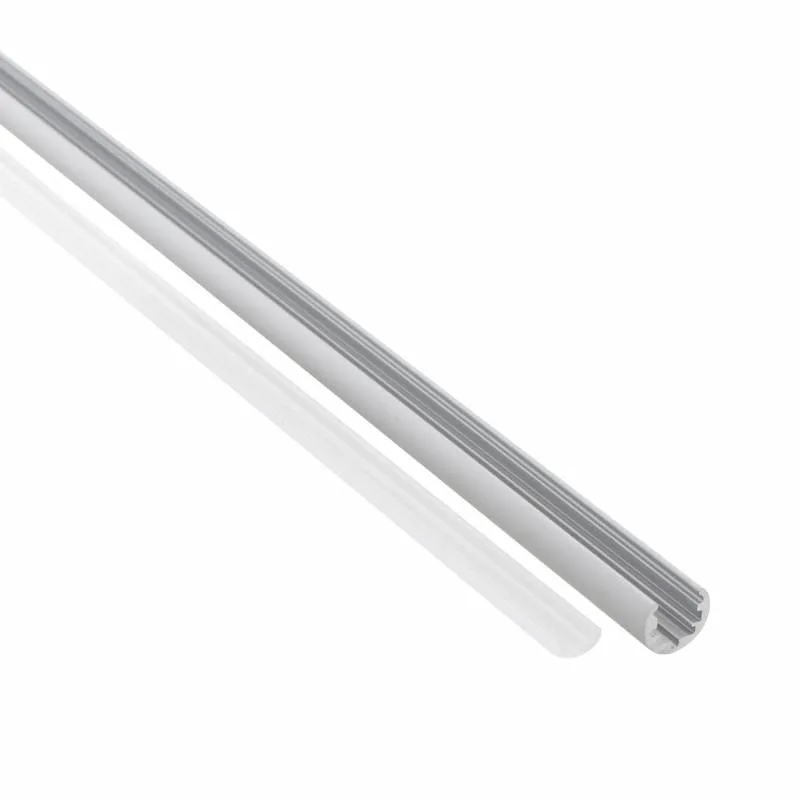 Vitra w perfil aluminio + cubierta opal 2m