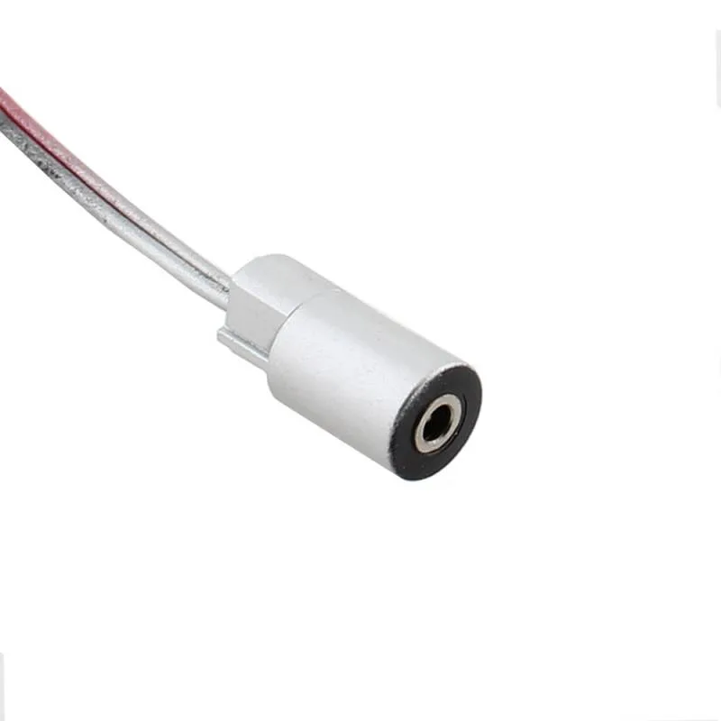 Vitra w conector mini dc hembra con cable silver