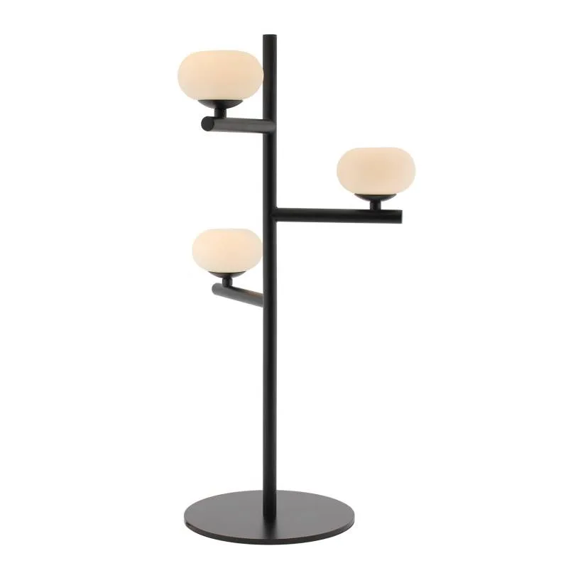 Lámpara de mesa led pumpkin 9w blanco cálido