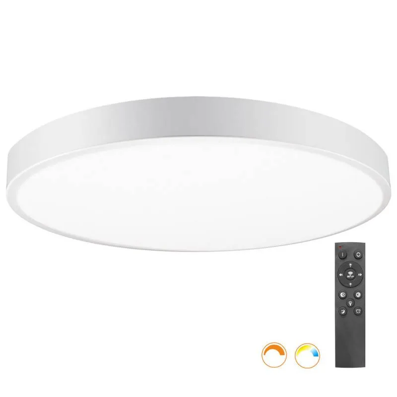 Kramfor big plafón 70w ø80cm cct blanco blanco dual