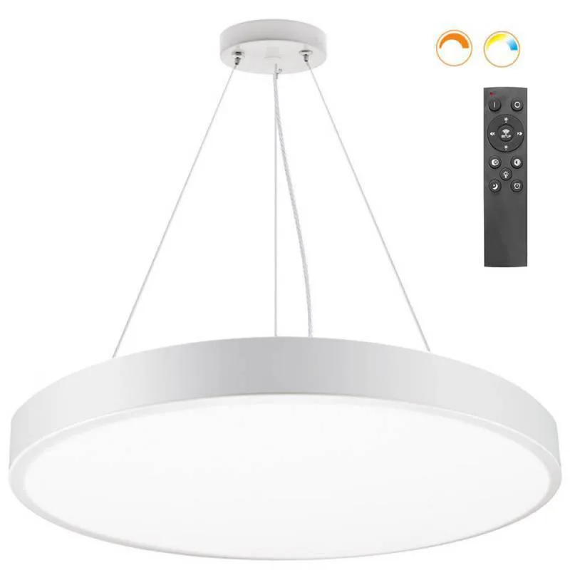Kramfor big suspend 70w ø80cm cct blanco blanco dual