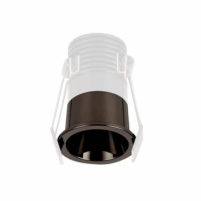 Lucerna aro negro cromo