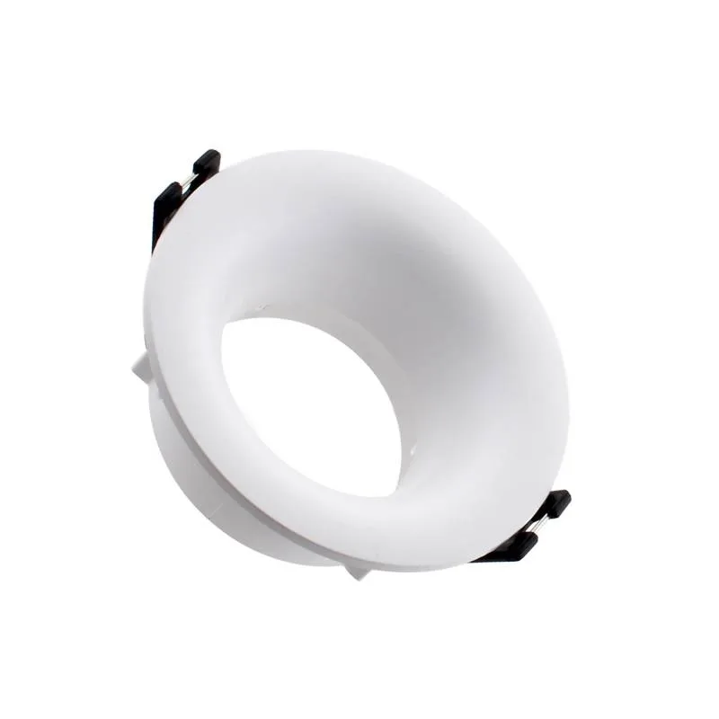 Aro downlight sparv circular fijo para bombilla led gu10