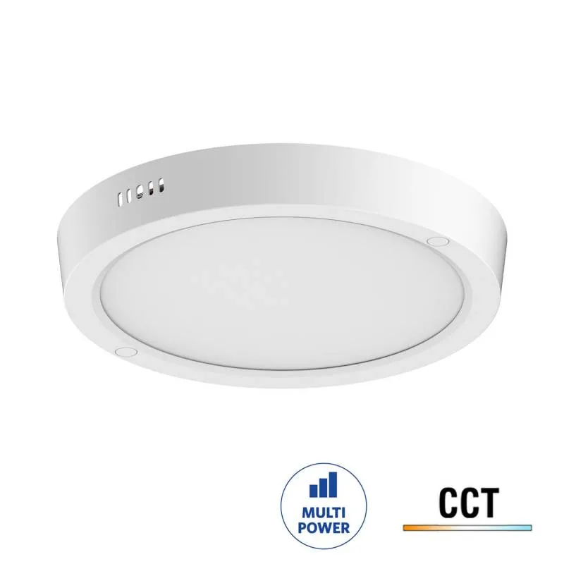 Plafón kramfor 18w cct y potencia ajustable para techo 3000-4000-6000k