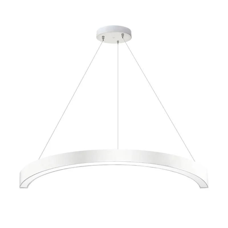 Luminaria superficie o suspendida moon 60w radio 500mm blanco blanco neutro