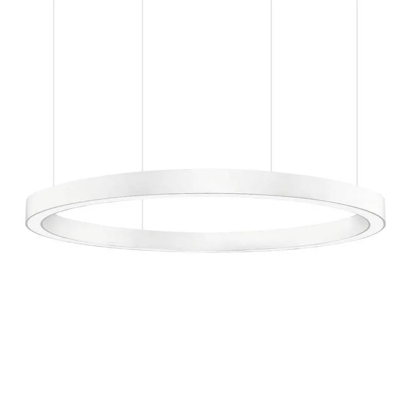 Luminaria superficie o suspendida moon 140w ø1200mm blanco blanco neutro