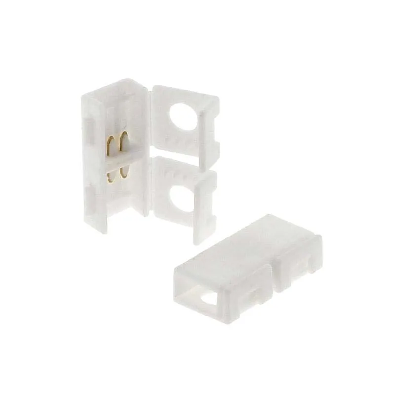 Unión intermedia tira led 220v smd283513x6mm con conectores rápidos