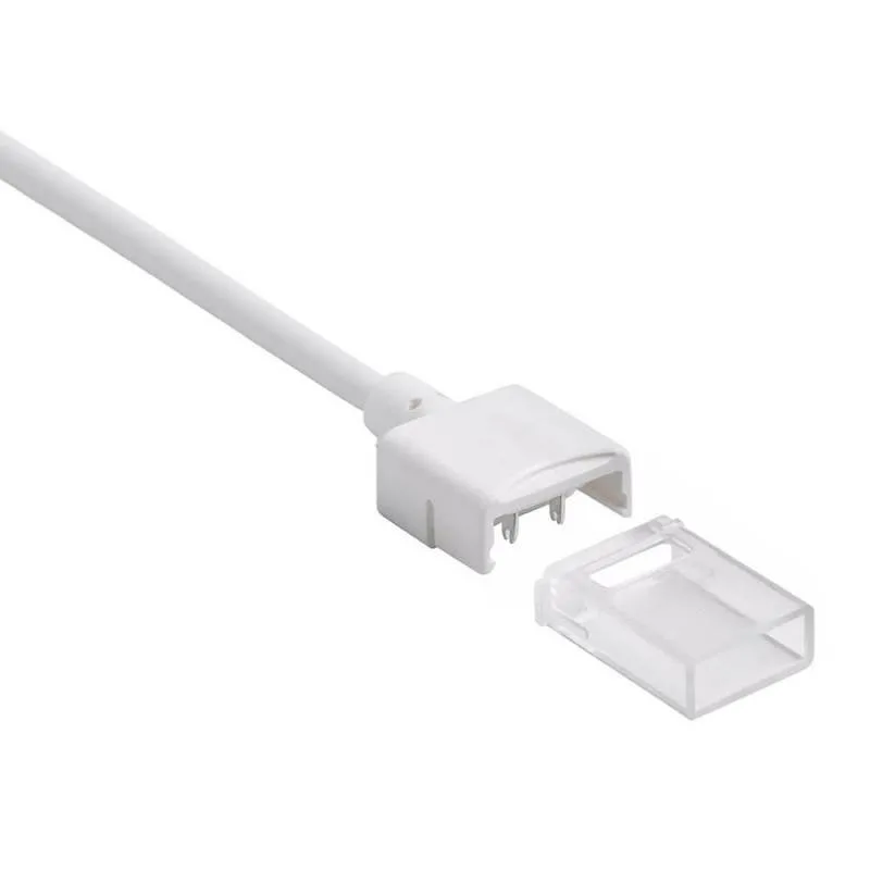 Conector rápido a red para tira led 220v pcb 10mm