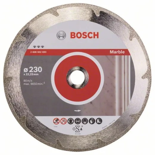 Bosch 2 608 602 693 - Disco de corte de diamante Best for Marble - 230 x 22,23 x 2,2 x 3 mm (pack de 1)