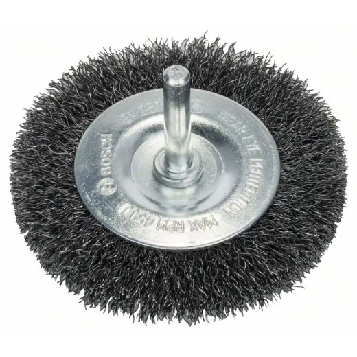 Disco de alambre PRO Metal clean, vástago de inserción recto, 75 x 0,2 mm