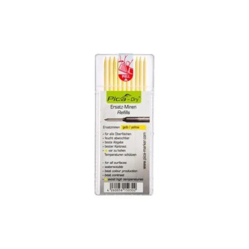 PICA-4032-Estuche-10-Minas-Dry -Amarillo