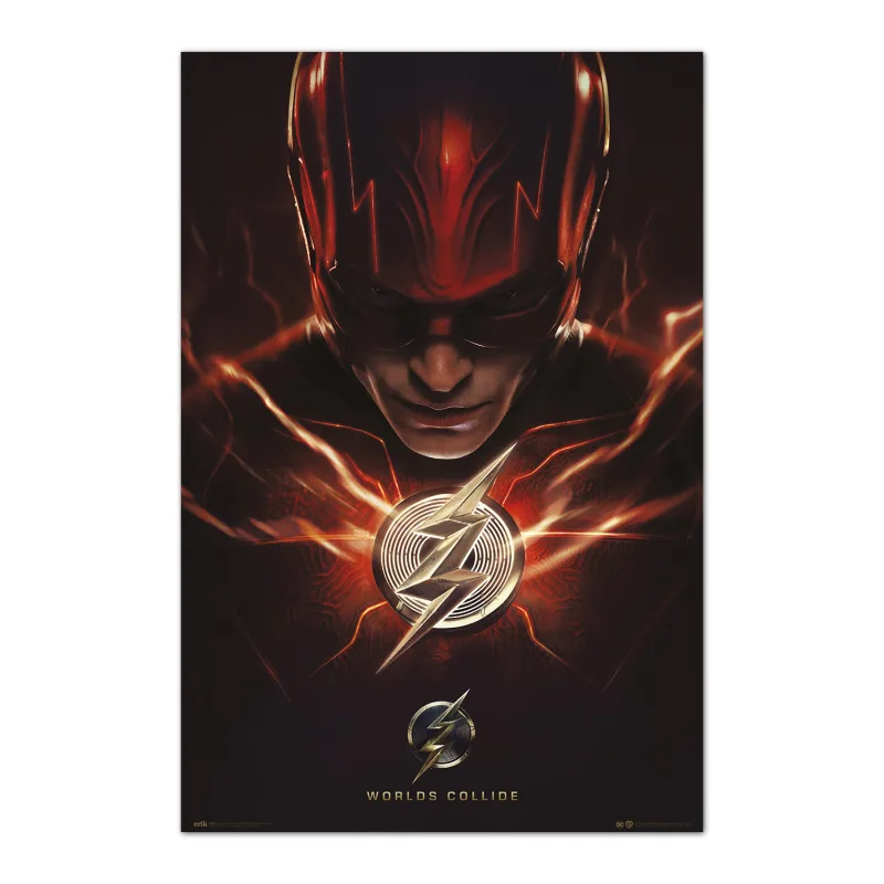 Grupo Erik Poster DC Comics The Flash - Poster flash - Laminas decorativas 61x91,5cm a todo color | Posters para pared ideal decoración habitación