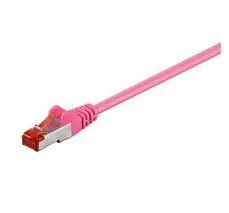 Microconnect B-FTP6015PI cable de red Rosa 1,5 m Cat6 F/UTP (FTP)