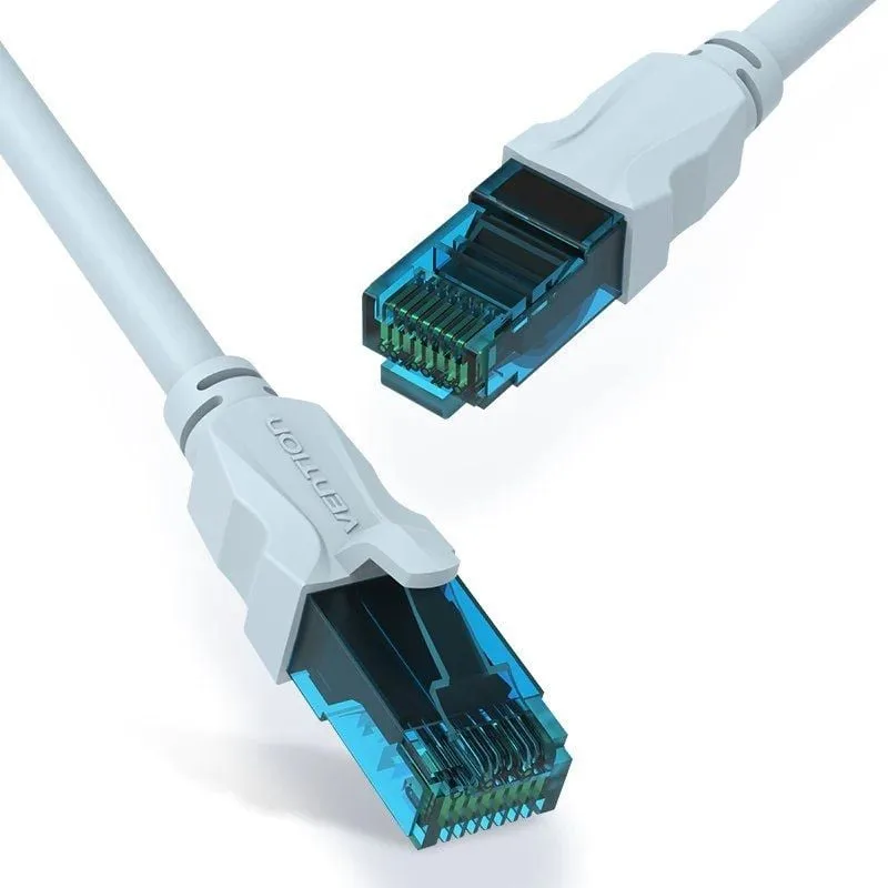 Vention Cable de Red RJ45 UTP VAP-A10-S500 Cat.5e/ 5m/ Azul y Negro