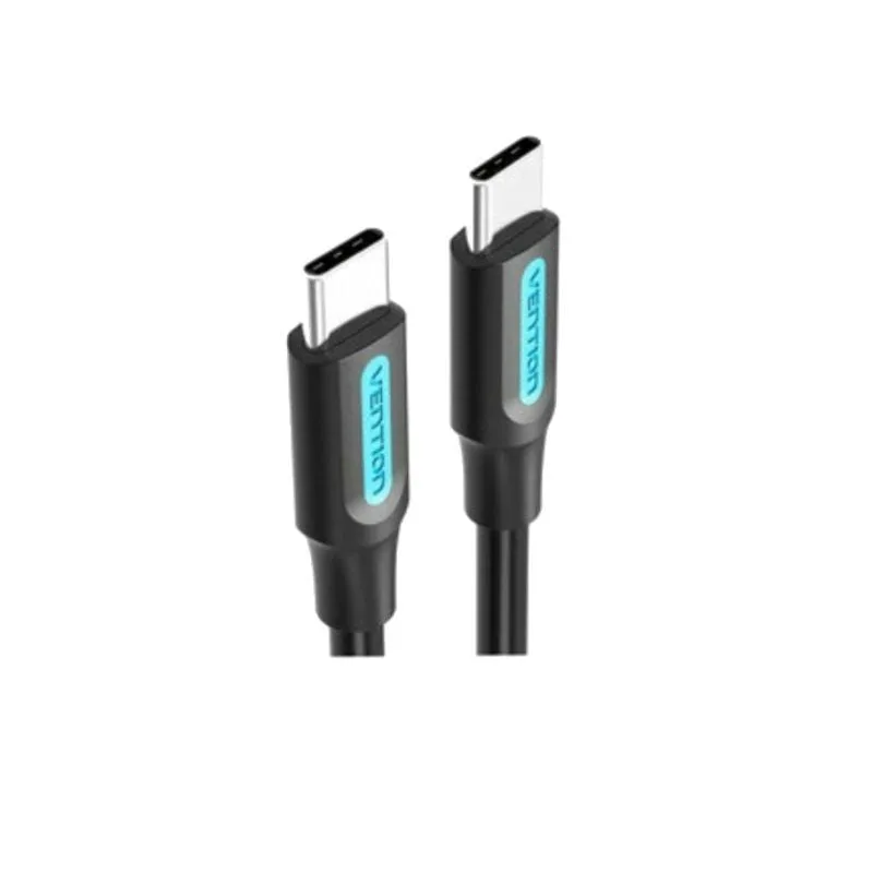 Cable usb 2.0 tipo-c vention cosbg/ usb tipo-c macho - usb tipo-c macho/ 1.5m/ negro
