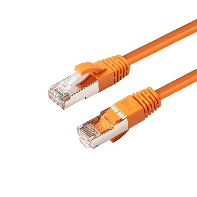 Microconnect MC-SFTP6A005O cable de red Naranja 0,5 m Cat6a S/FTP (S-STP)