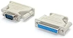 StarTech.com Adapter DB9M - DB25F Beige