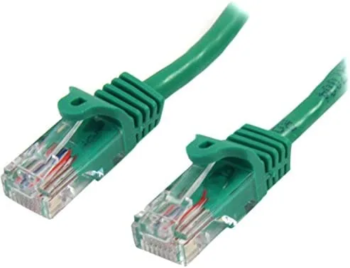 StarTech.com Cable de 1m Verde de Red Fast Ethernet Cat5e RJ45 sin Enganche - Cable Patch Snagless