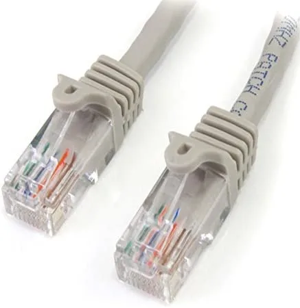 StarTech.com 45PAT5MGR cable de red Gris 5 m Cat5e U/UTP (UTP)