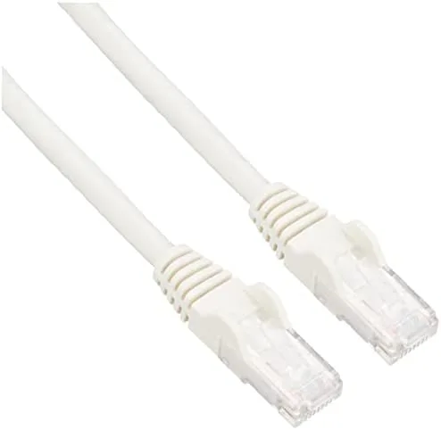StarTech.com Cable de 1,5m Cat6 Ethernet de Red Blanco - RJ45 sin Enganches - 24AWG