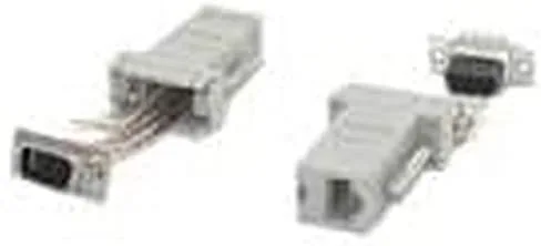 StarTech.com Adaptador Conversor Modular Serie de DB9 a RJ45 - Macho a Hembra