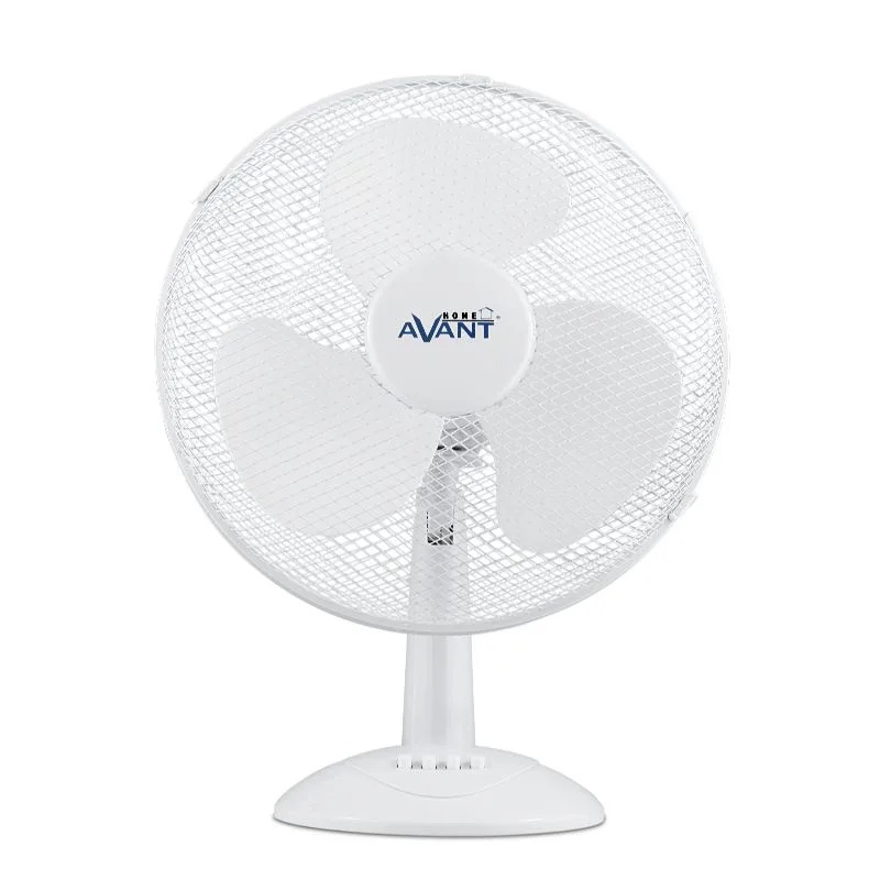 Avant Ventilador silencioso de sobremesa Ventilador oscilante de 40W con 3 Velocidades | Ventilador con Rejilla Nido de Abeja | Altura 40cm