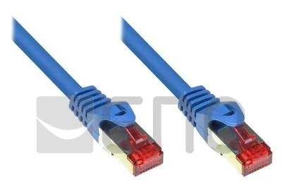 Alcasa 2m Cat6 S/FTP cable de red Azul S/FTP (S-STP)