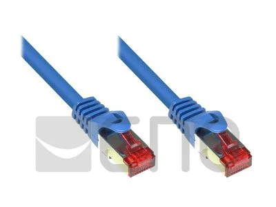 Alcasa CAT6 S/FTP 25 m cable de red Azul S/FTP (S-STP)