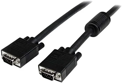 StarTech.com Cable de 20m de Vídeo VGA Coaxial de Alta Resolución para Monitor - HD15 Macho - HD15 Macho