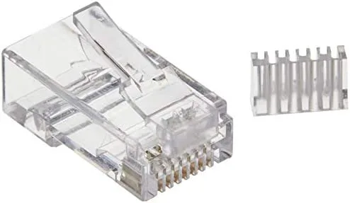 StarTech.com Paquete de 50 Unidades de Conectores RJ45 Cat6 Modulares para Cable Sólido
