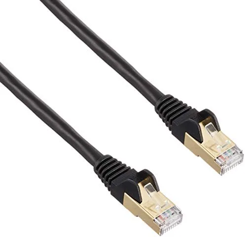 StarTech.com Cable de 2m de Red Ethernet RJ45 Cat6a Blindado STP - Cable sin Enganche Snagless - Negro