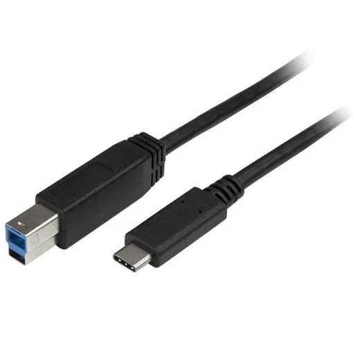 StarTech.com USB315CB2M cable USB 2 m USB 3.2 Gen 1 (3.1 Gen 1) USB C USB B Negro