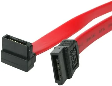 StarTech.com Cable Datos SATA en Ángulo Recto Acodado 7 Pines - 2x Serial ATA Macho - 0,15m