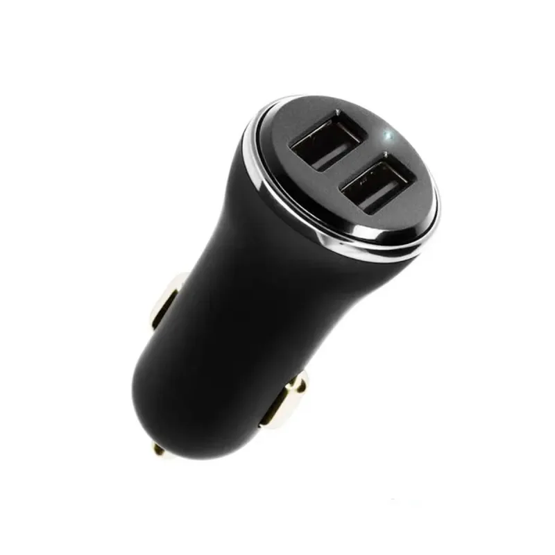 Otras Accesorio Compatible - Cargador de Coche Dual Supertouch 2X USB-A con Cable Tipo USB-C Negro