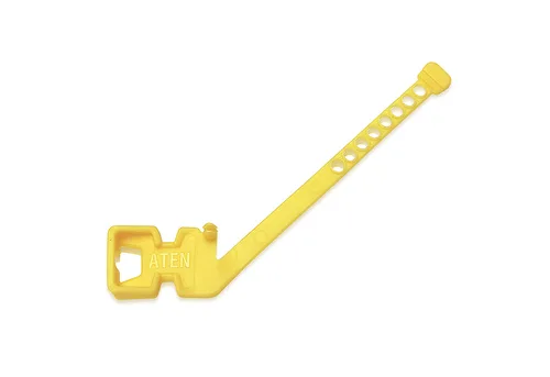 Aten 2X-EA12 - Cable antirrobo (Amarillo, HDMI, 64,7 x 86,1 x 6,6 mm)