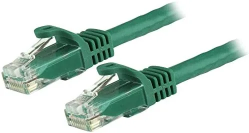 StarTech.com Cable de 5m Verde de Red Gigabit Cat6 Ethernet RJ45 sin Enganche - Snagless