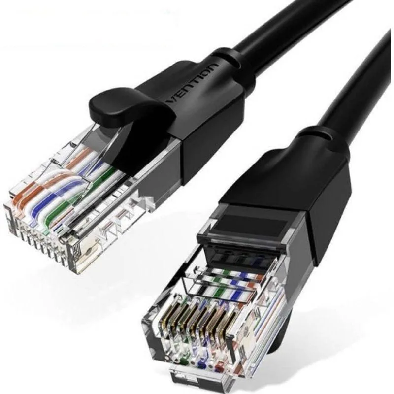 Vention Cable de Red RJ45 UTP IBEBN Cat.6/ 15m/ Negro